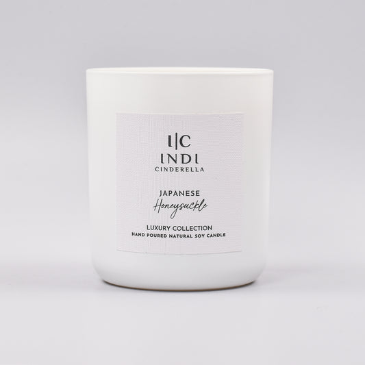 Japanese Honeysuckle Candle - White