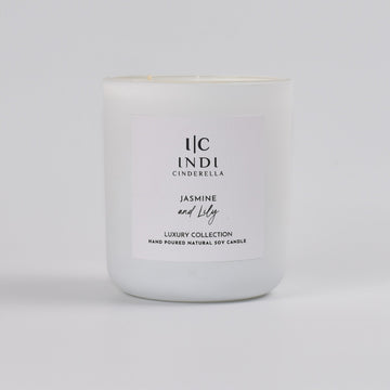 Jasmine & Lily Candle - White