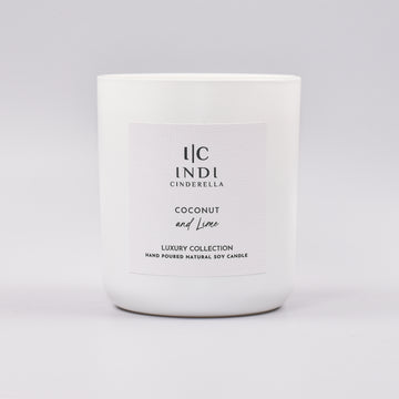 Coconut & Lime Candle - White