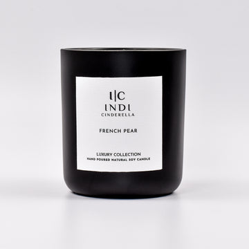 French Pear Candle - Black