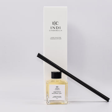 Lemongrass & Persian Lime Reed Diffuser - Black