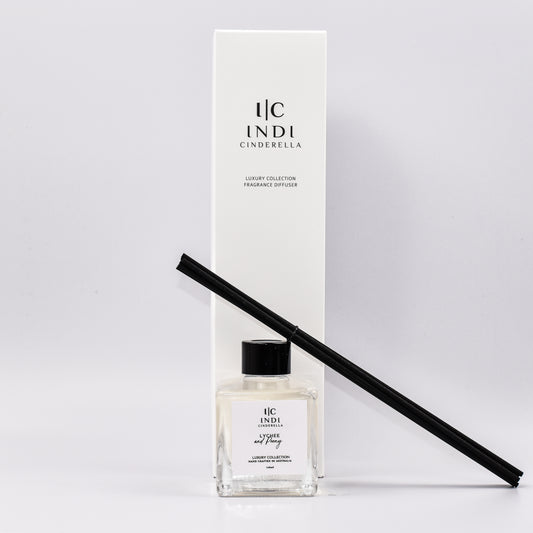 Lychee & Peony Reed Diffuser - Black