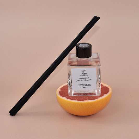 Grapefruit, Coconut & Lime Reed Diffuser - Black