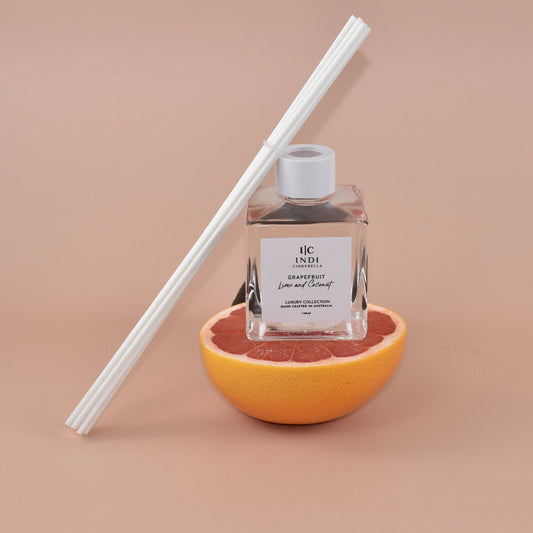 Grapefruit, Coconut & Lime Reed Diffuser - White