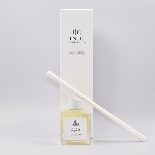Japanese Honeysuckle Reed Diffuser - White