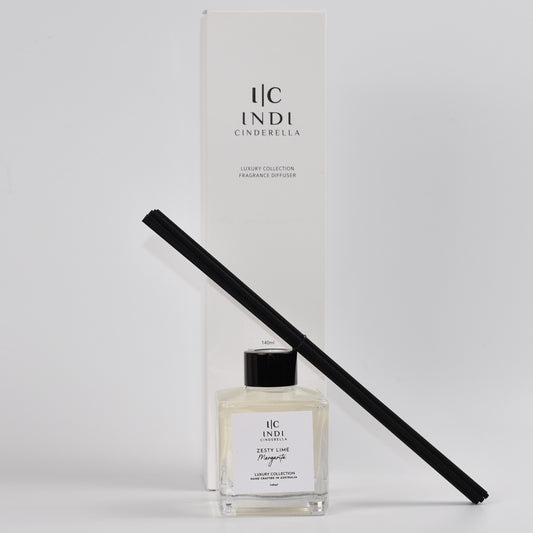 Zesty Lime Margarita Reed Diffuser - Black