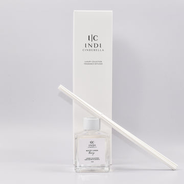 White Linen Breeze Reed Diffuser - White