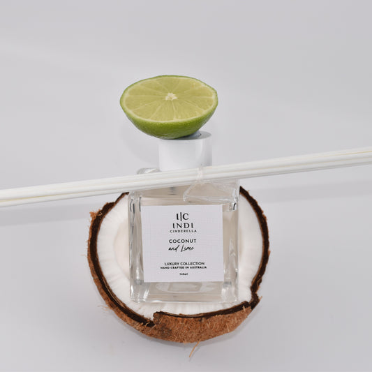 Coconut & Lime Reed Diffuser - White