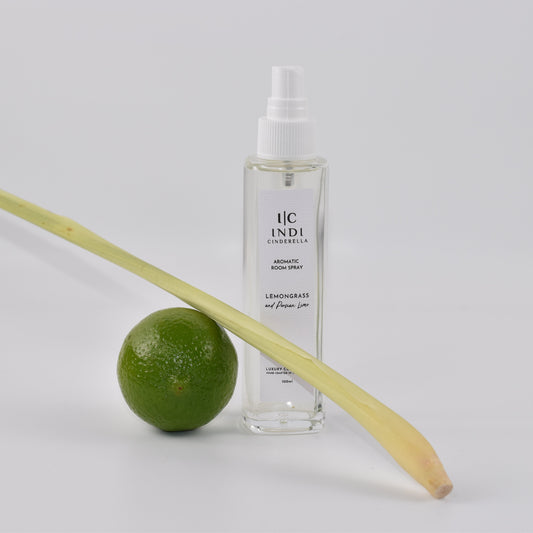 Lemongrass & Persian Lime Room Spray - White