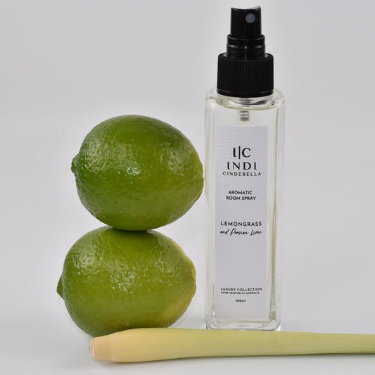 Lemongrass & Persian Lime Room Spray - Black