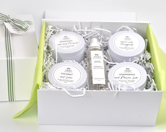 Citrus Twist - Travel Candle and Room Spray Gift Set