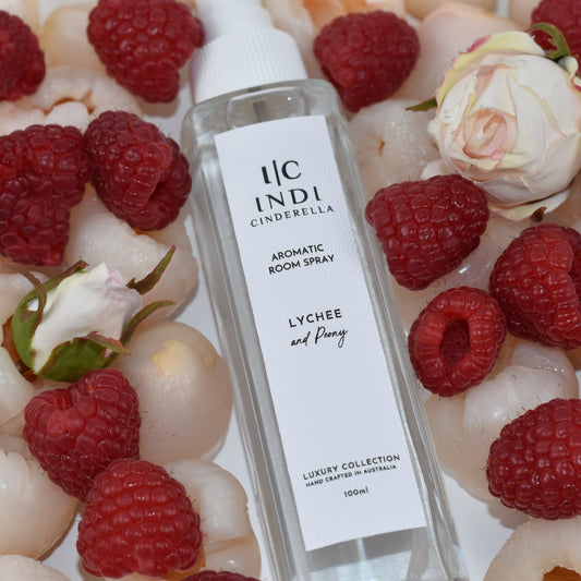 Lychee & Peony Room Spray - White