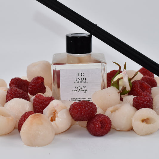 Lychee & Peony Reed Diffuser - Black