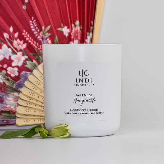Japanese Honeysuckle Candle - White