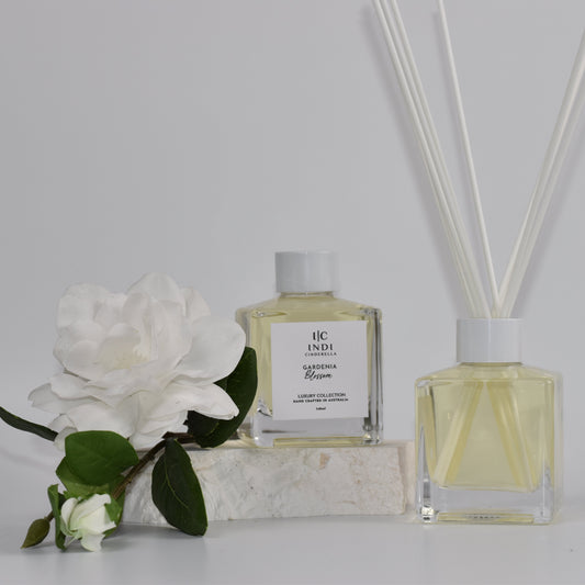 Gardenia Blossom Reed Diffuser - White