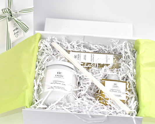 Citrus Twist - The Essential Trio - Lemongrass and Persian Lime Gift Set