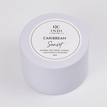 Caribbean Sunset - Travel Candle