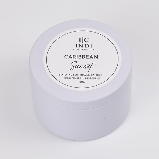 Caribbean Sunset - Travel Candle