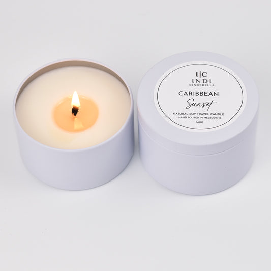 Caribbean Sunset - Travel Candle