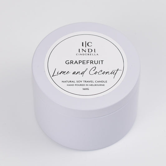 Grapefruit, Lime and Coconut - Travel Candle