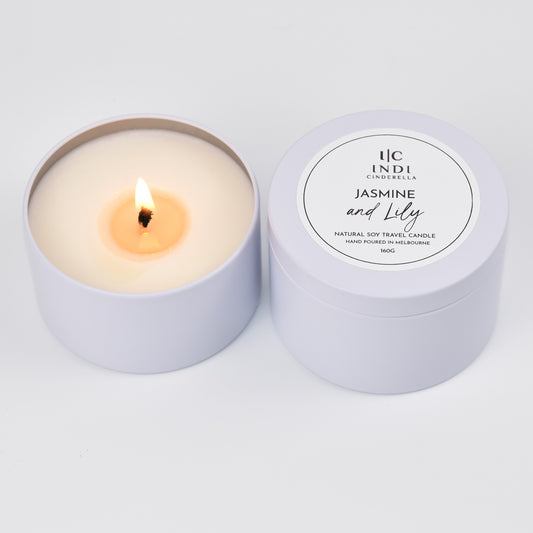 Jasmine & Lily - Travel Candle