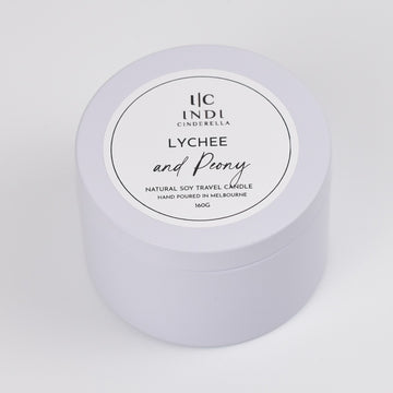 Lychee & Peony - Travel Candle