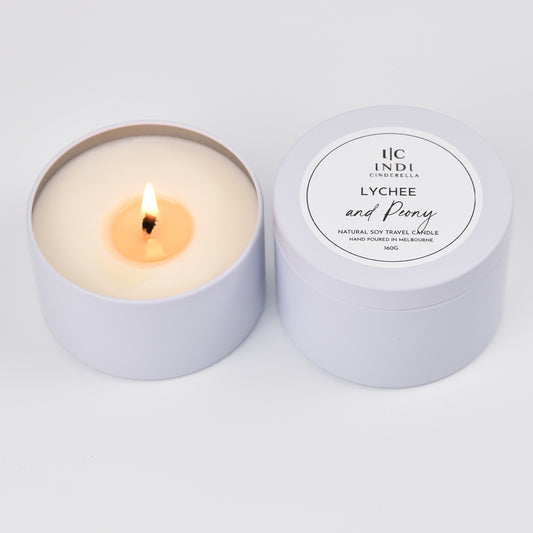 Lychee & Peony - Travel Candle