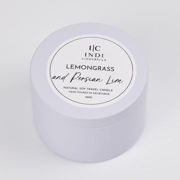Lemongrass and Persian Lime - Travel Candle