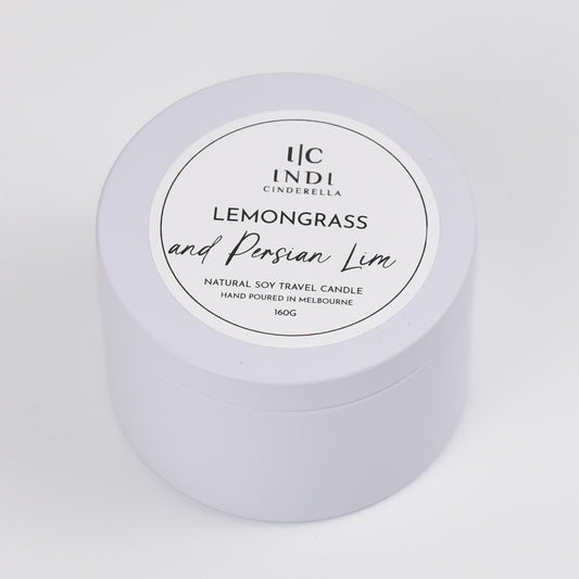 Lemongrass and Persian Lime - Travel Candle