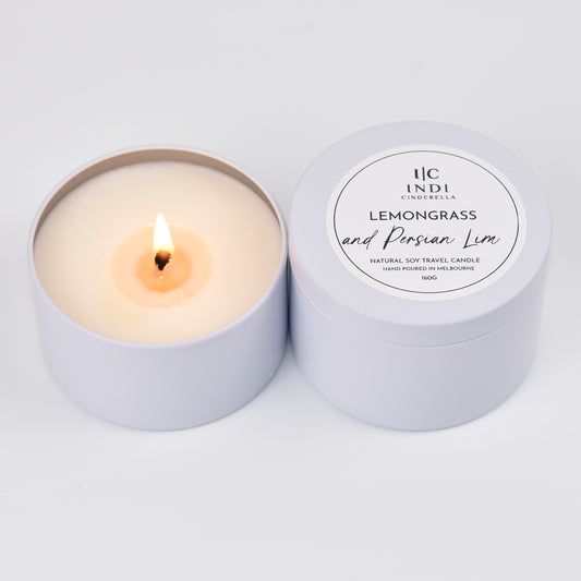 Lemongrass and Persian Lime - Travel Candle