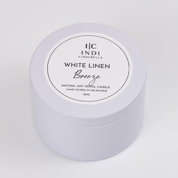 White Linen Breeze - Travel Candle