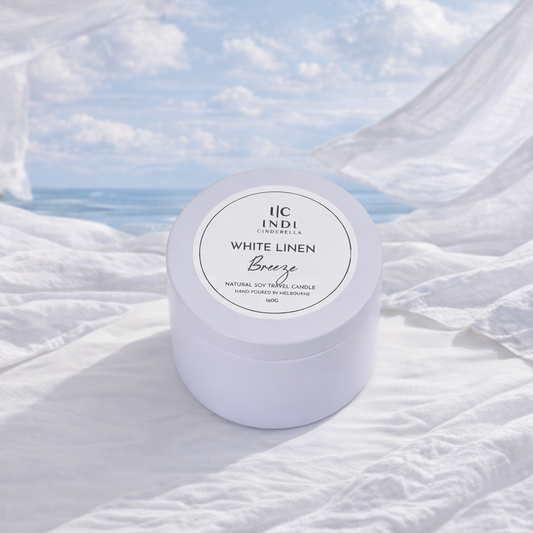 White Linen Breeze - Travel Candle