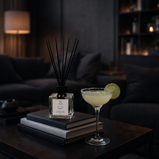 Zesty Lime Margarita Reed Diffuser - Black